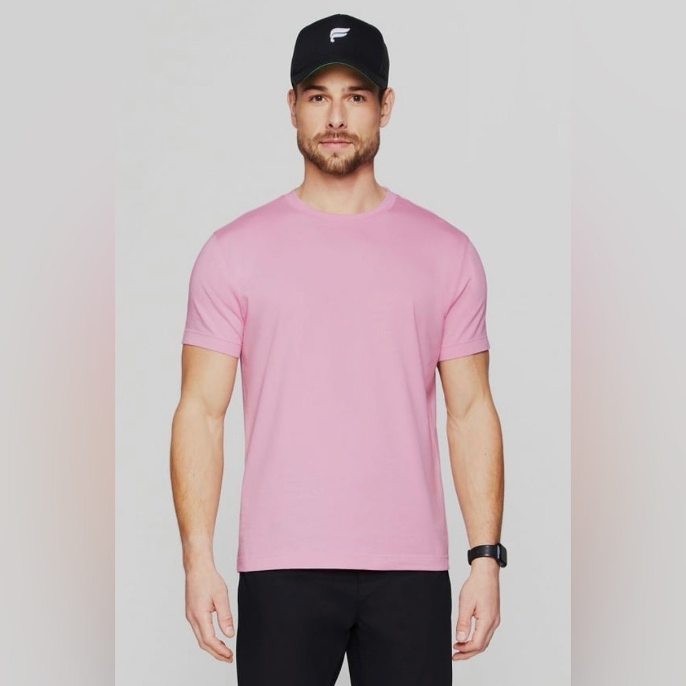 Fabletics - NWT (Showroom Sample) - THE 24-7 TEE, PINK MACARON